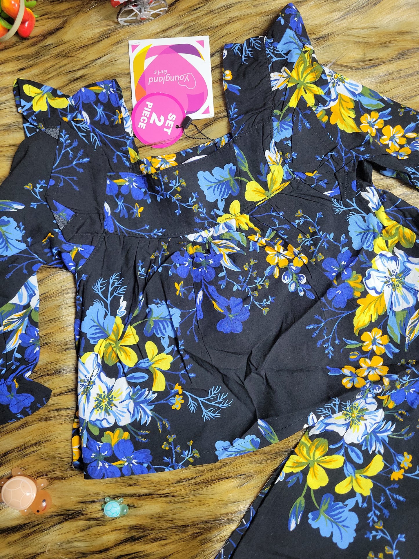 Girl,s fancy Top bottom Full Sleeve Set.Code-103
