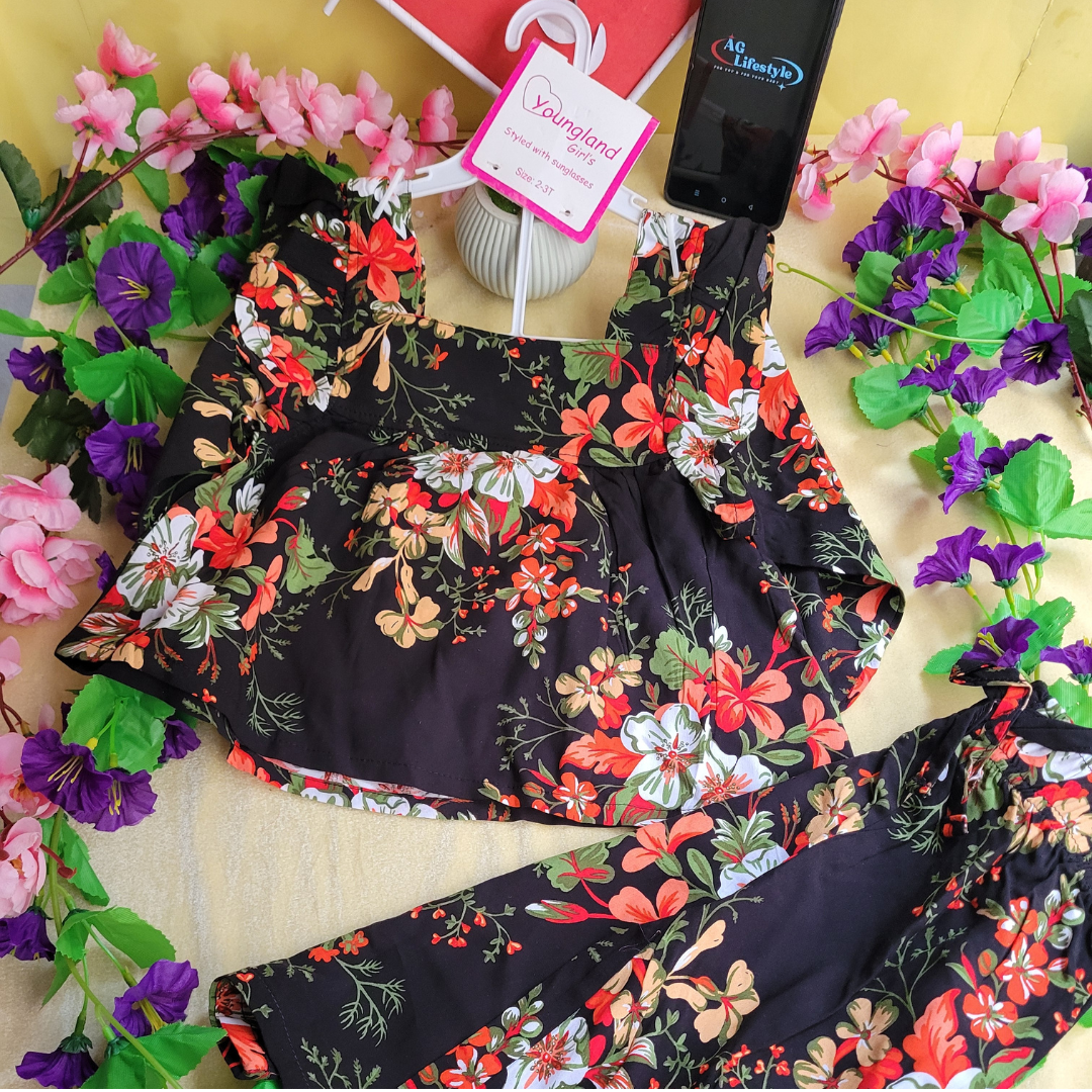 Girl,s fancy Top bottom Long Sleeve Set.Code-102