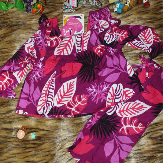 Girl,s fancy Top bottom Long Sleeve Set Code- 104