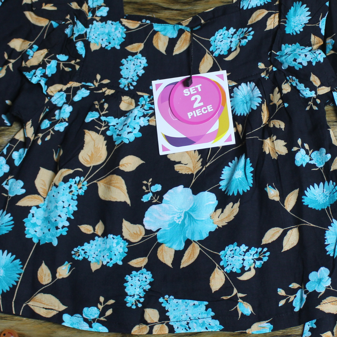 Girl,s fancy Top bottom Half Sleeve Set Code- 151