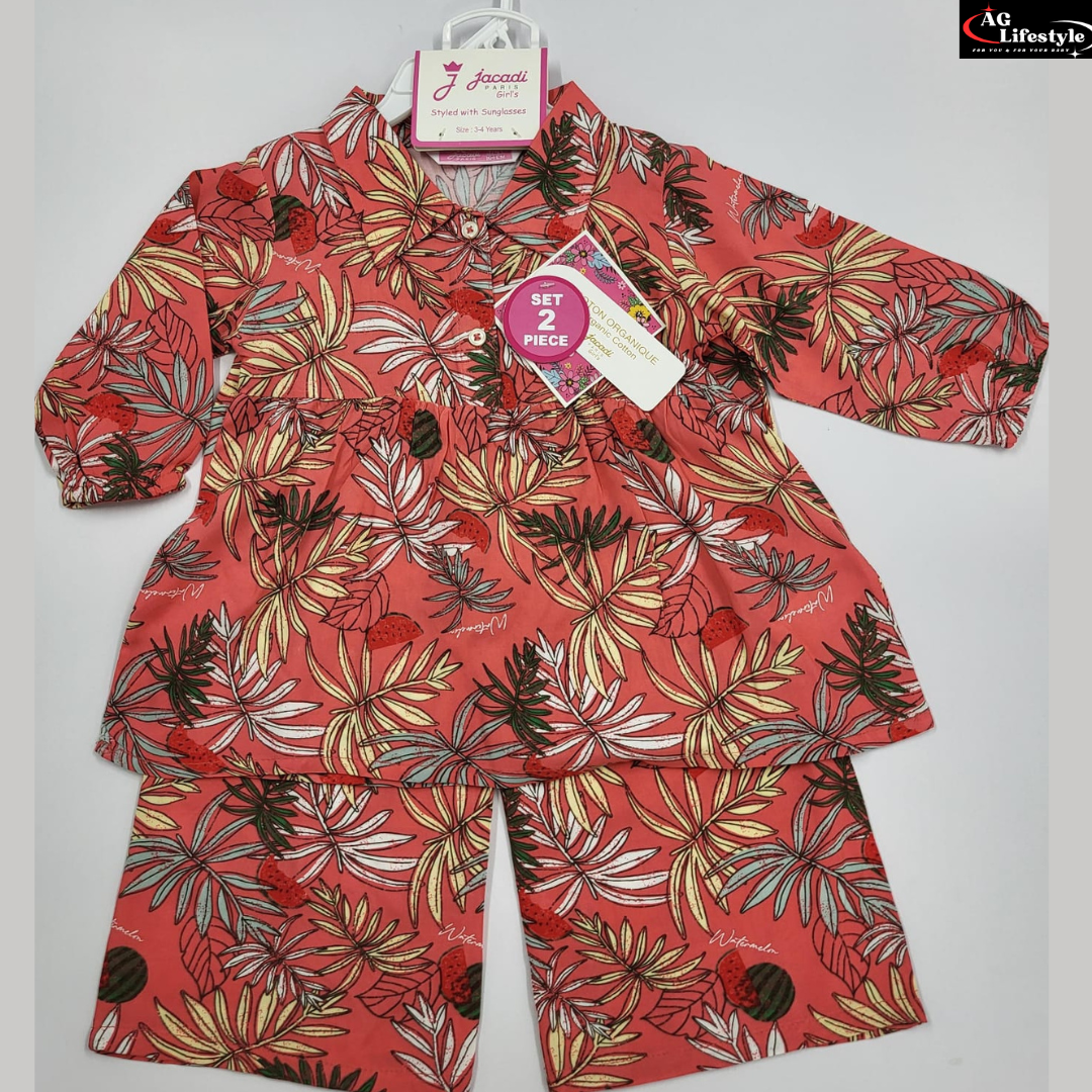 Girl,s fancy Top bottom Full Sleeve Set.Code- 109