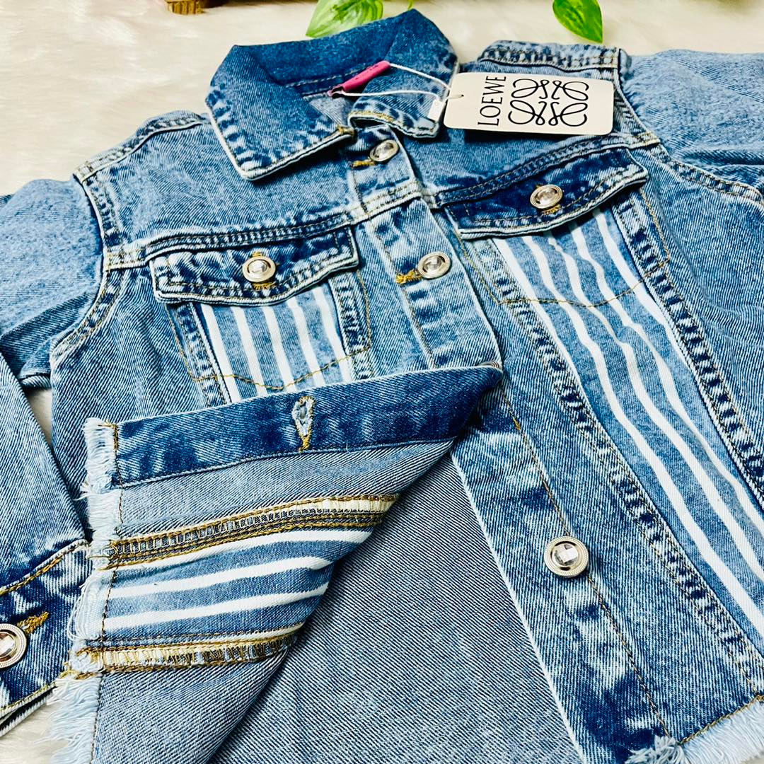 Denim Jacket For Baby Girl - 4001