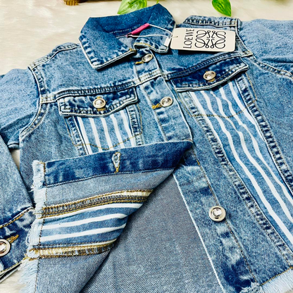 Denim Jacket For Baby Girl - 4001