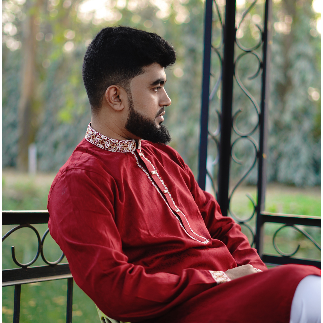 Luxury jacquard Panjabi 1201