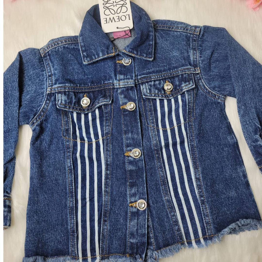 Denim Jacket For Baby Girl - 4002