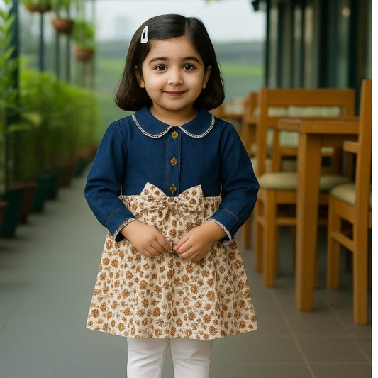 Full Sleeve Denim Tops - 205