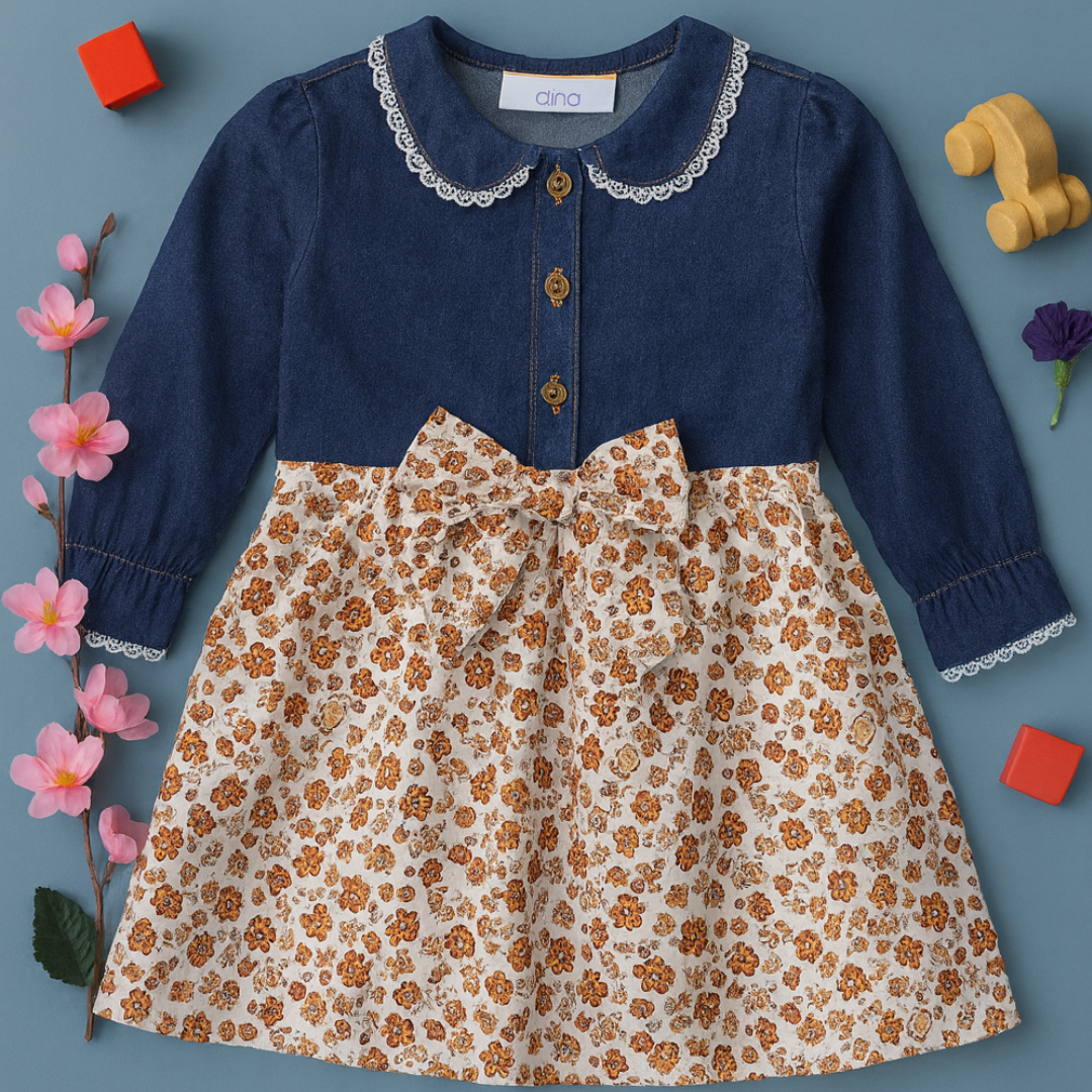 Full Sleeve Denim Tops - 205