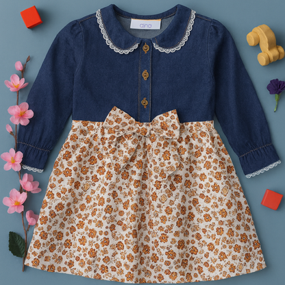 Full Sleeve Denim Tops - 205