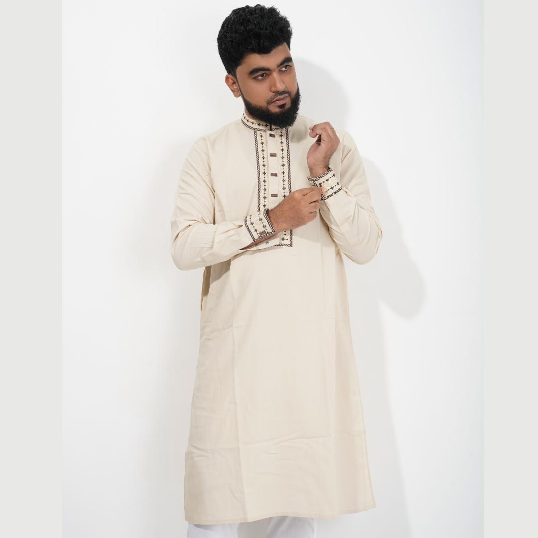 Stylish Cotton Panjabi for Men code 1005