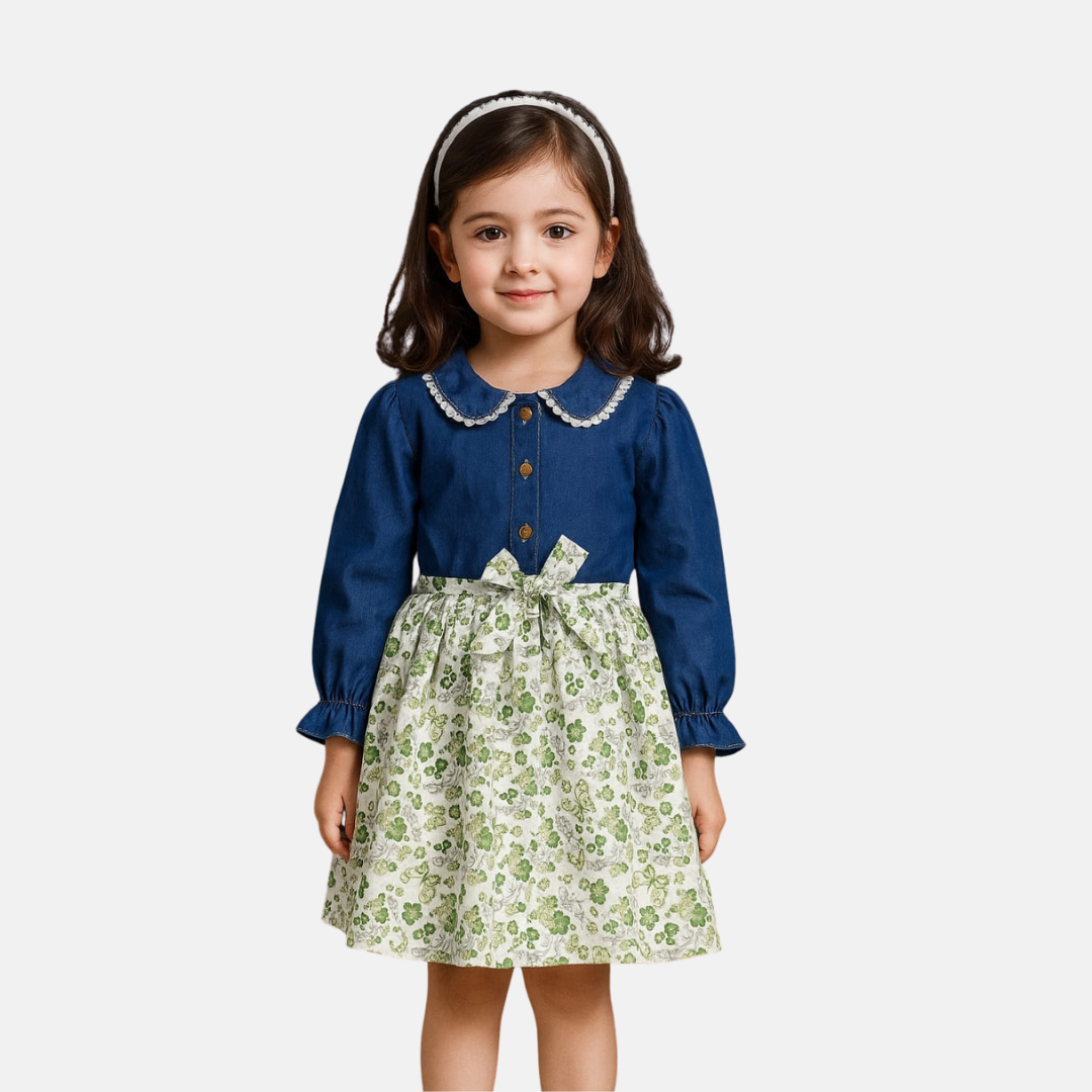 Full Sleev Denim &amp; mix Fabrics Tops -202