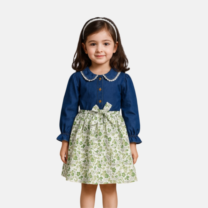 Full Sleev Denim &amp; mix Fabrics Tops -202