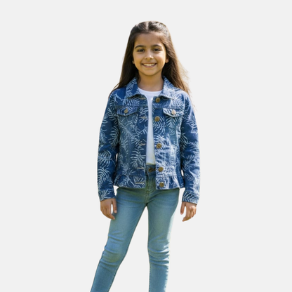 Denim Jacket For Baby Girl - 4002