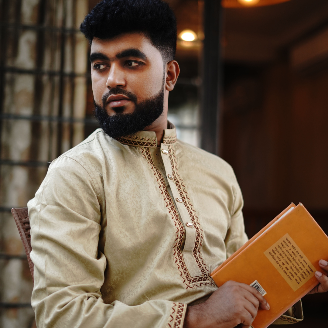 Luxury jacquard Panjabi 1202