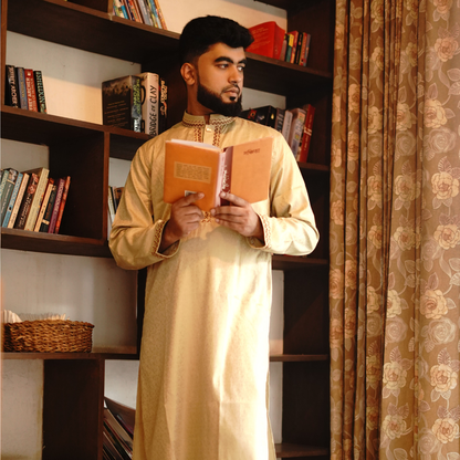 Luxury jacquard Panjabi 1202