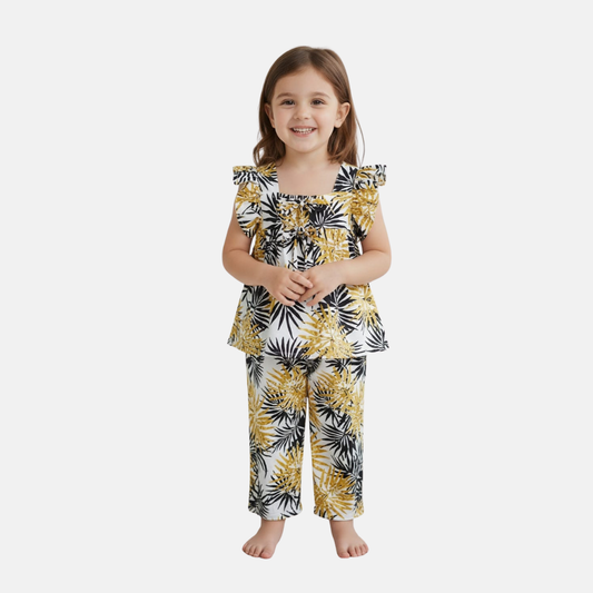 Western Top and Plaju - Half Sleeve - 6007