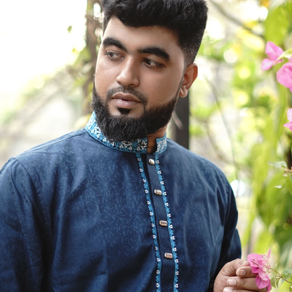 Luxury jacquard Panjabi 1204