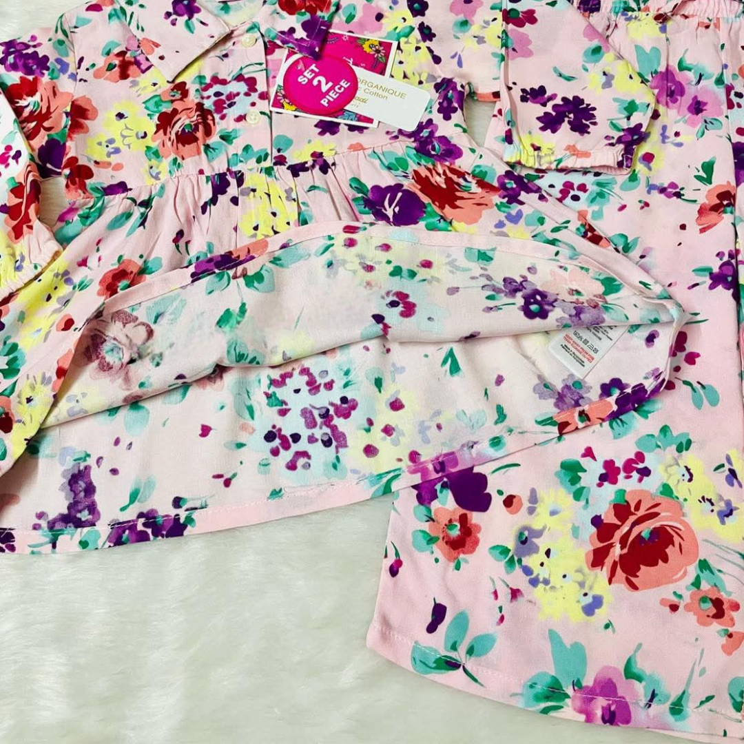 Girl,s fancy Top bottom Full Sleeve Set.Code-118