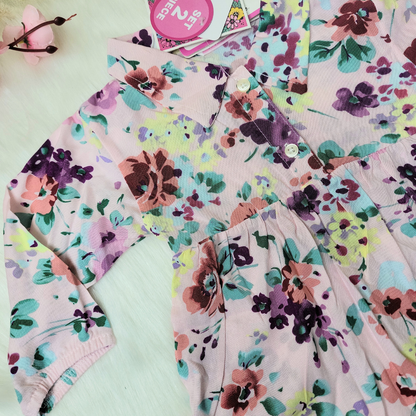 Girl,s fancy Top bottom Full Sleeve Set.Code-118