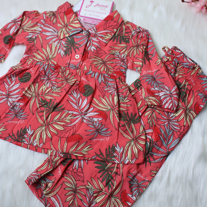 Girl,s fancy Top bottom Full Sleeve Set.Code- 109