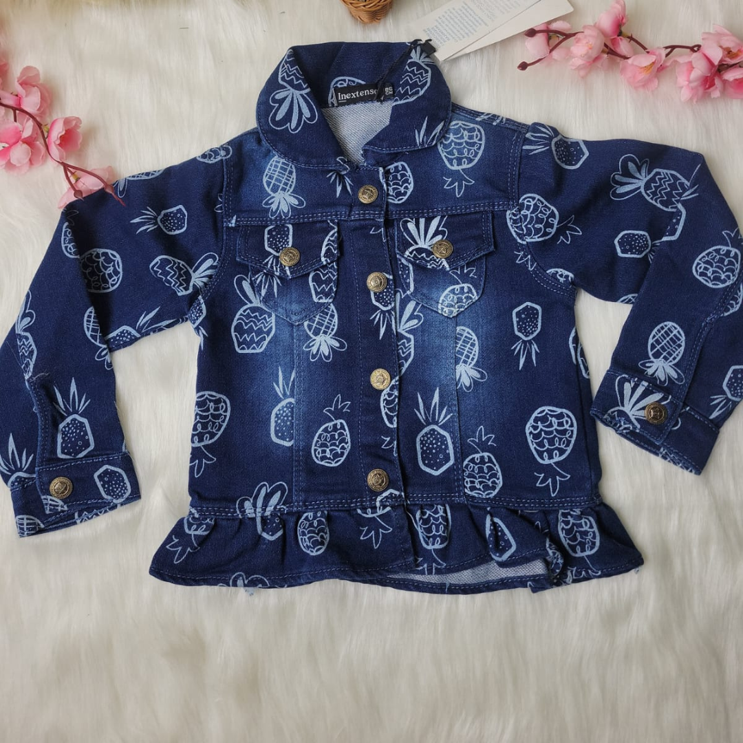 Denim Jacket For Baby Girl - 4003