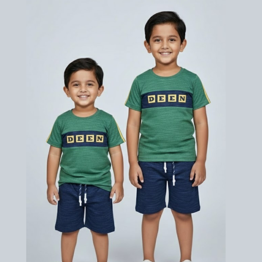 Boys T-Shirt & shorts set 2Y-8Y