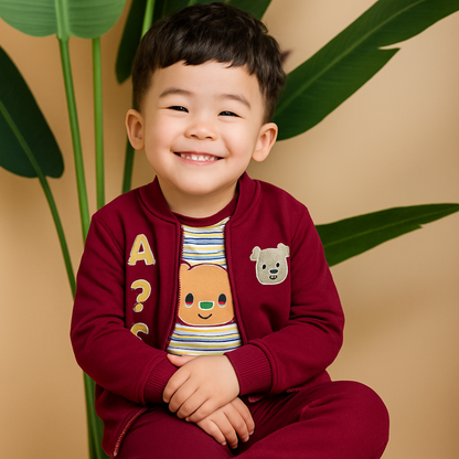 Premium 3-Pcs Baby Winter Set – For 1–4 Years