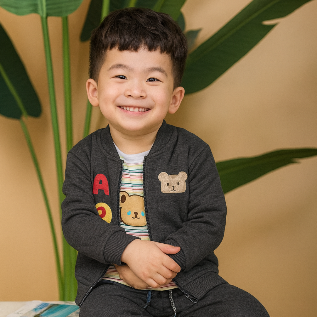 Premium 3-Pcs Baby Winter Set – For 1–4 Years