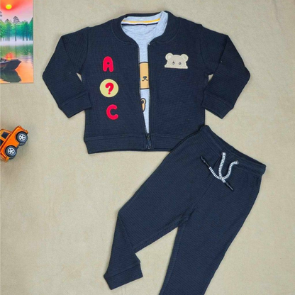 Premium 3-Pcs Baby Winter Set – For 1–4 Years