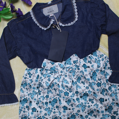 Full Sleeve Denim &amp; mix Fabrics Tops- 204