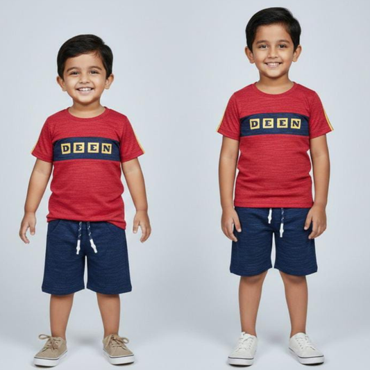 Boys T-Shirt & shorts set 2-8 Y