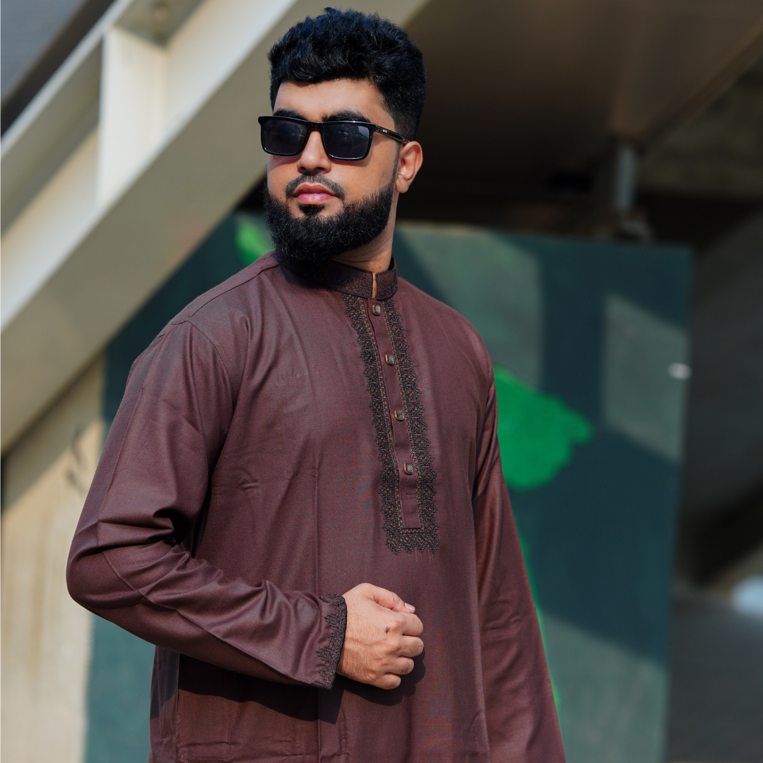 Stylish Cotton Panjabi for Men code 1004