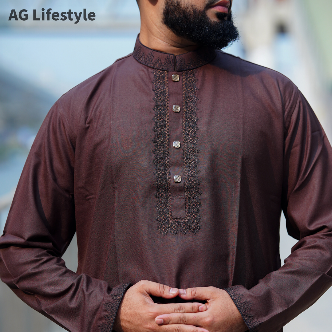 Stylish Cotton Panjabi for Men code 1004
