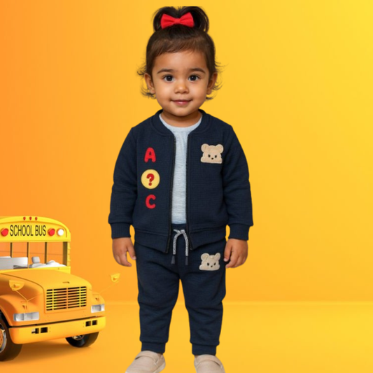 Premium 3-Pcs Baby Winter Set – For 1–4 Years